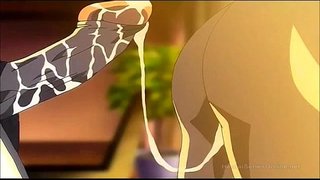 Фрустрирани futanari релјефи себеси на сметка на нејзиниот работник