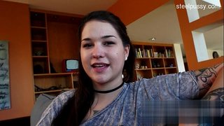 ���ුරුබුහුටි පෙම්වතිය පළමු deepthroat