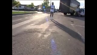 Hitam cock dalam ketat ebony pantat