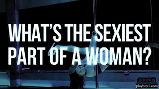 Petite latin blond dans ak vin toutouni sou Playboys fè fòm