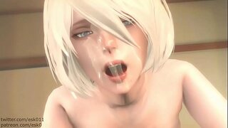 Још једна компилација yorha 2б Nier Automata није моје снимке