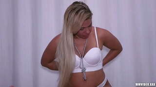 Gwo Koko Brezilyen vin pè vizaj ejakulasyon